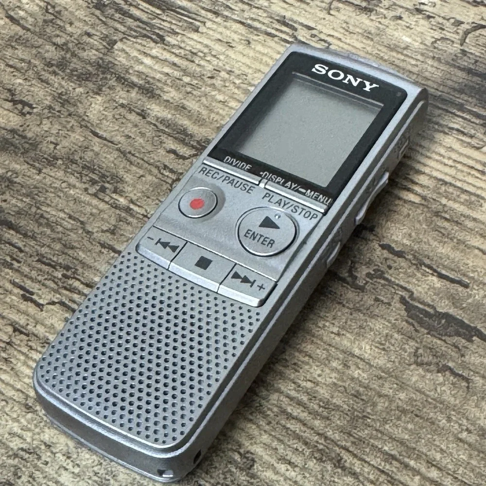 Sony ICD-BX700 Digital Voice Recorder Tested IC Recorder Tested Working